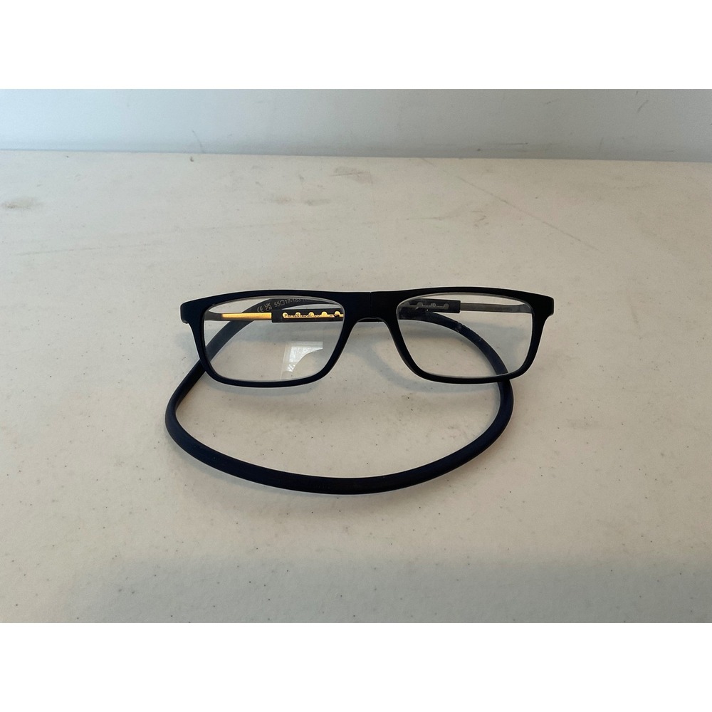 Slastik Bodo 003 Magnetic Front Connection Reading Glasses Navy‎ Blue 55-17-183